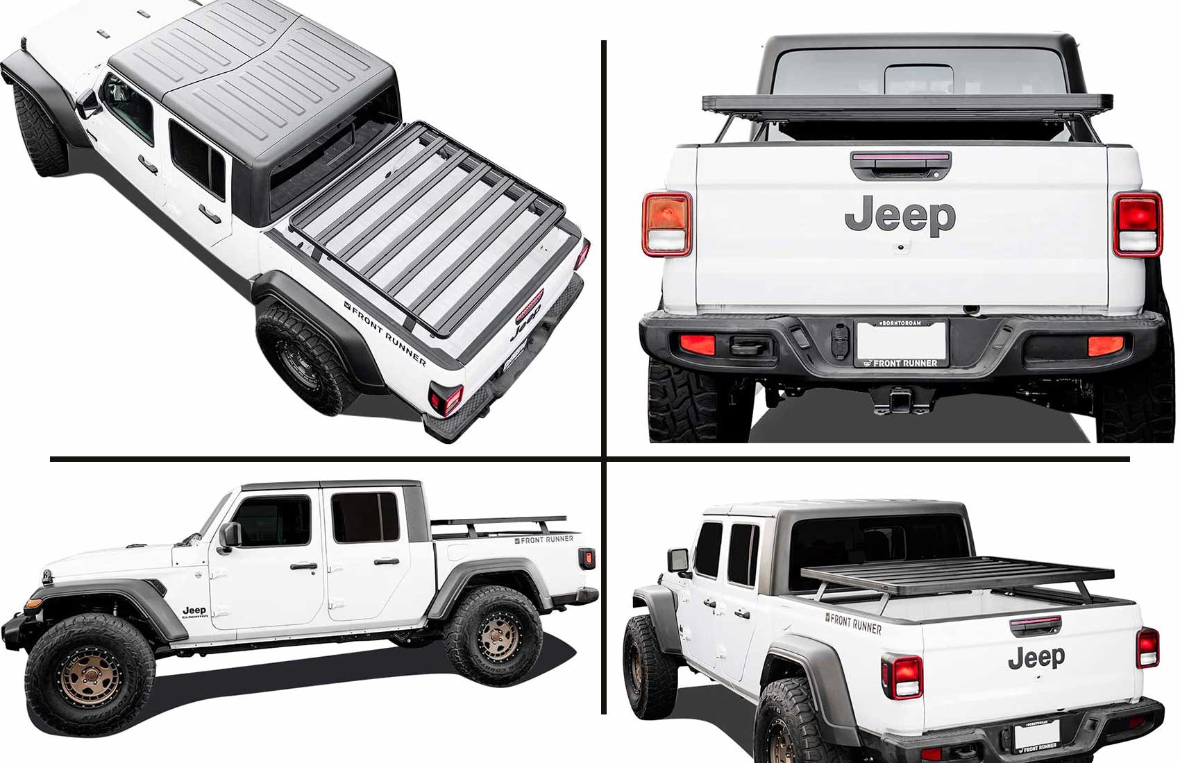 jeep gladiator bed rack for tent
