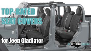 top jeep gladiator seat covers
