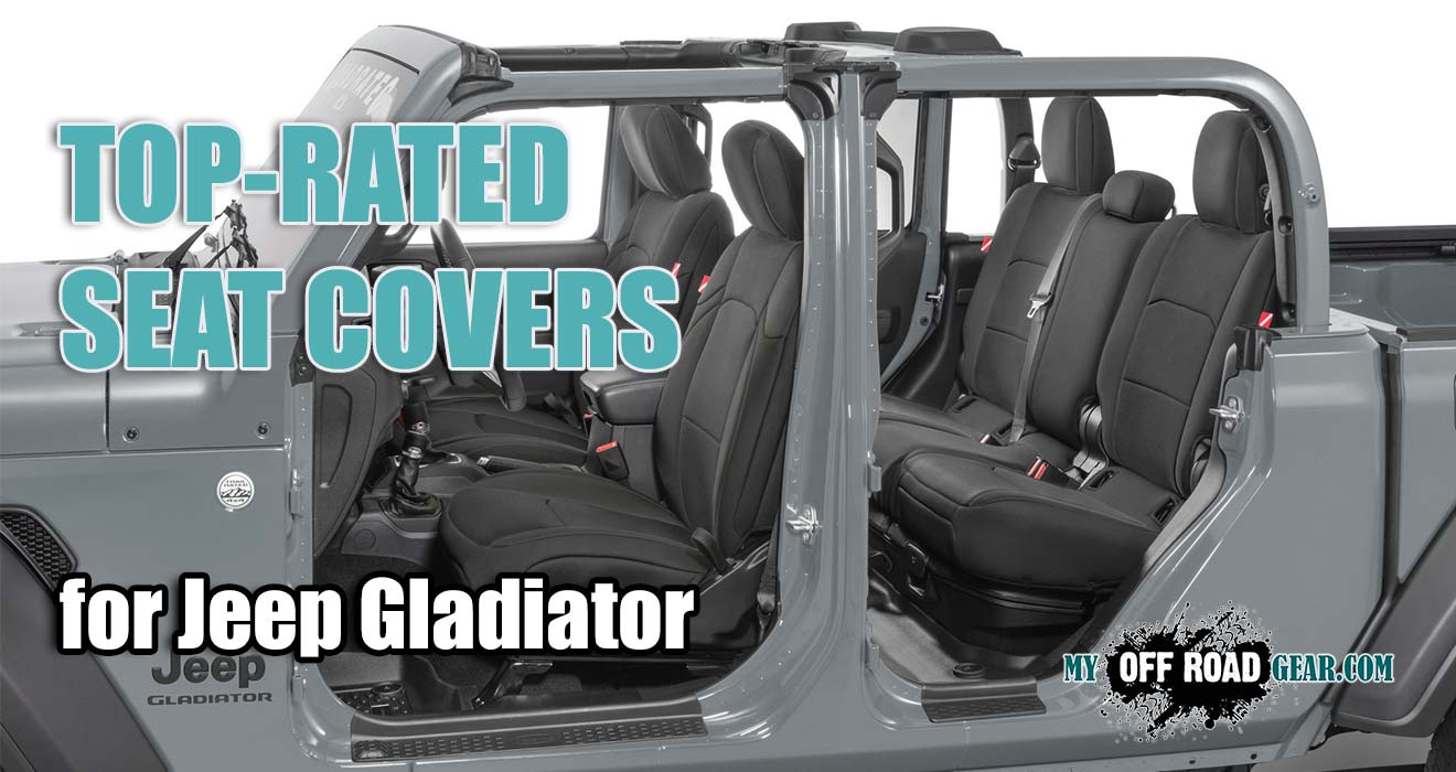top jeep gladiator seat covers