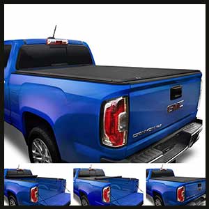 Tyger Auto T1 Soft Roll Up Truck Bed Tonneau Cover for Chevy Colorado