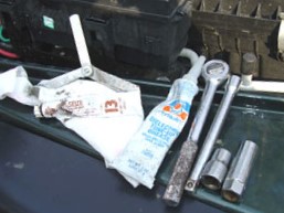 Tools and Supplies for Spark Plugs Installation