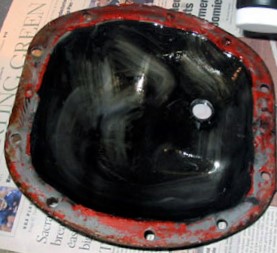 Inspect the differential cover