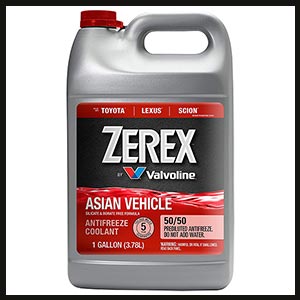 Zerex Asian Antifreeze, Coolant for Toyota