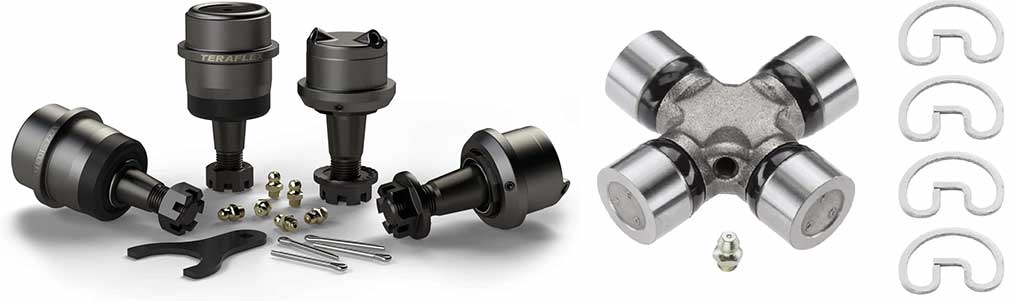ball joints U-joints