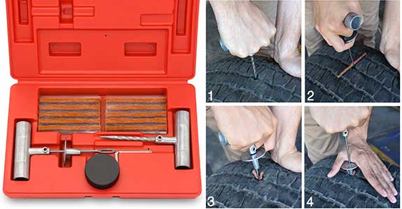 flat tire repair kit