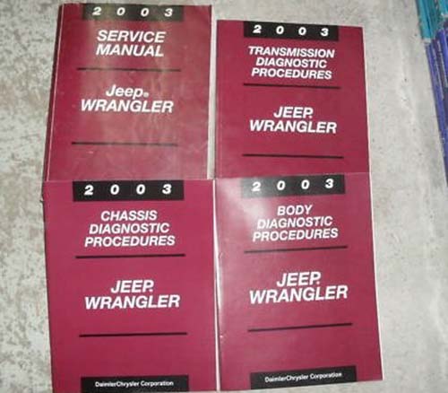2003 Jeep Wrangler Service Shop Repair Manual