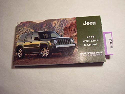2007 Jeep Patriot Owners Manual