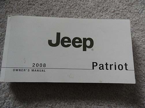 2008 Jeep Patriot Owners Manual