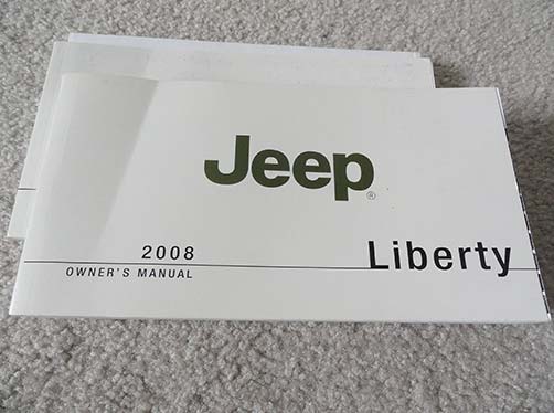 2008 Jeep Liberty Owners Manual