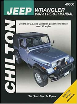 Chilton Jeep Wrangler Repair Manual 2008-2017