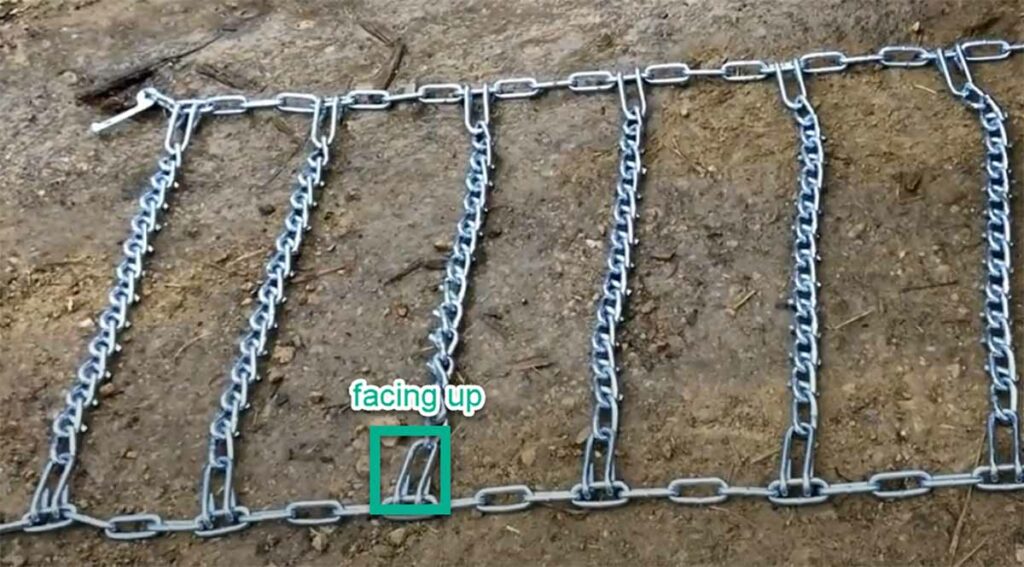 How to Install UTV Tire Chains: Step 2