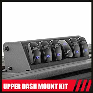 Rough Country Multiple Switch Panel for Jeep JL and JT_