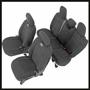 Rough Country seat covers for jeep wrangler jl