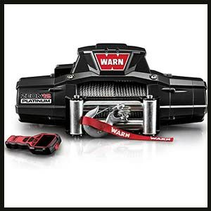 WARN Zeon Platinum 12 Electric Winch Jeep and Truck