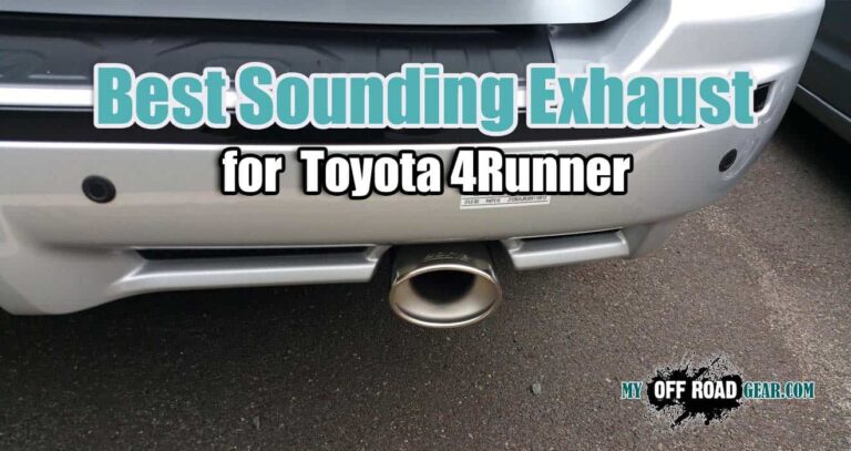 3 Best Sounding Exhaust System for Toyota 4Runner