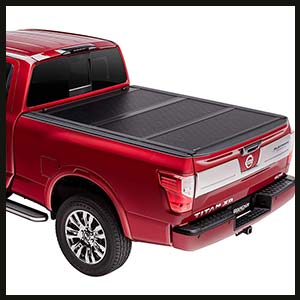 UnderCover Flex Hard Folding Truck Bed Tonneau Cover for Nissan Titan