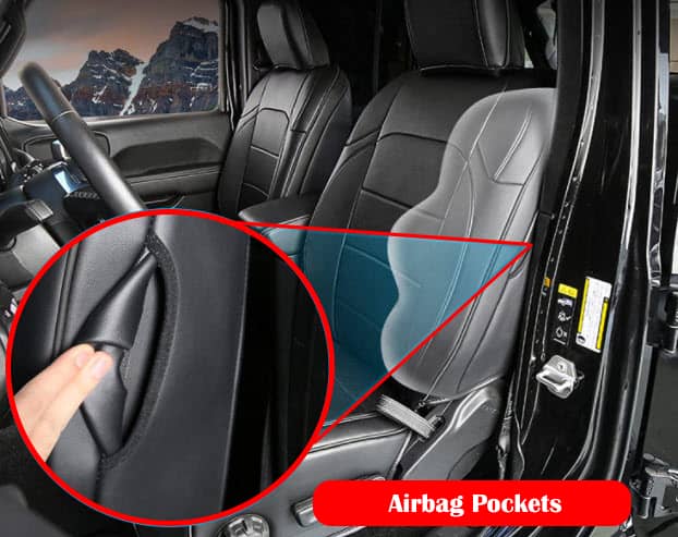 seat covers with airbag pockets