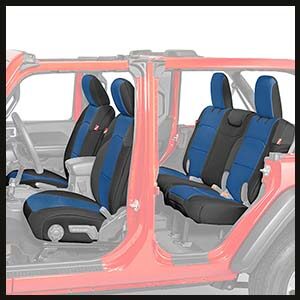 Diver Down Neoprene Seat Cover Set for Jeep JL