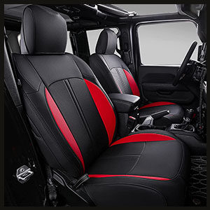 Xipoo Fit Jeep Wrangler JL Seat Covers