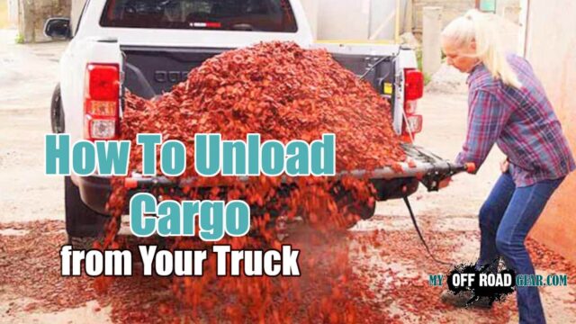 how to unload a pickup truck