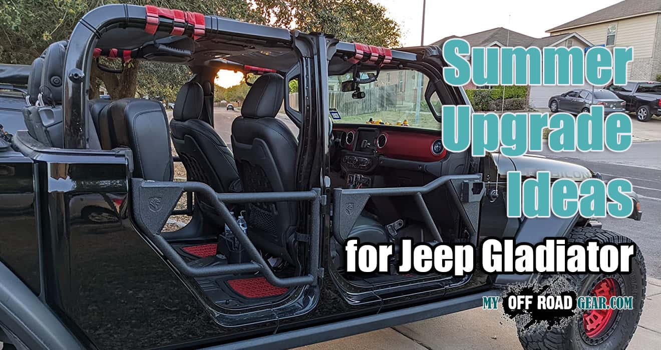 best summer accessories for Jeep Gladiator