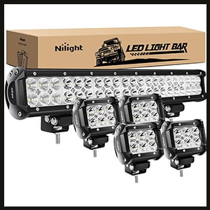 Nilight Spot Flood Combo Led Light Bar