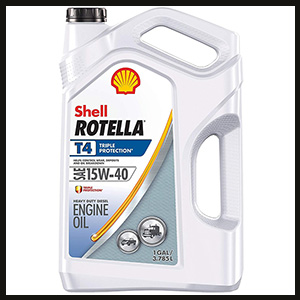 Shell Rotella T4 Triple Protection Conventional 15W-40 Diesel Engine Oil
